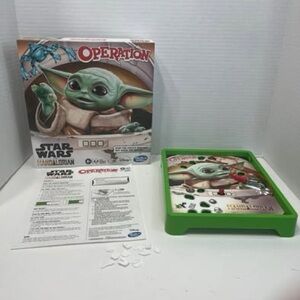 STAR WARS mandalorian operation board game hasbro the child baby yoda